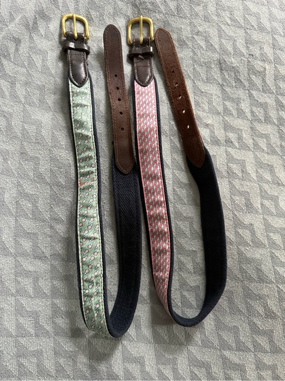 BUNDLE— 2 Boys Vineyard Vines Belts